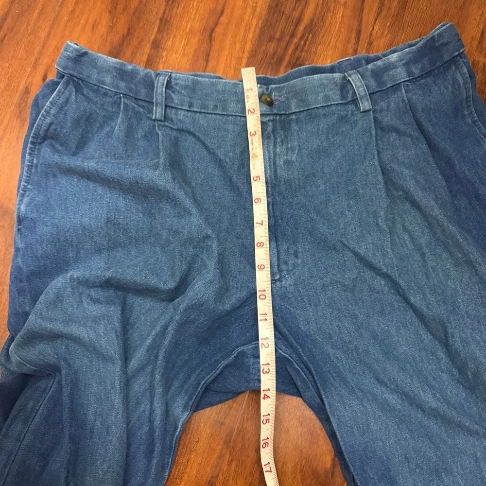 Haggar Denim Vintage Slack Pants Size 38x29 - Picture 8 of 9